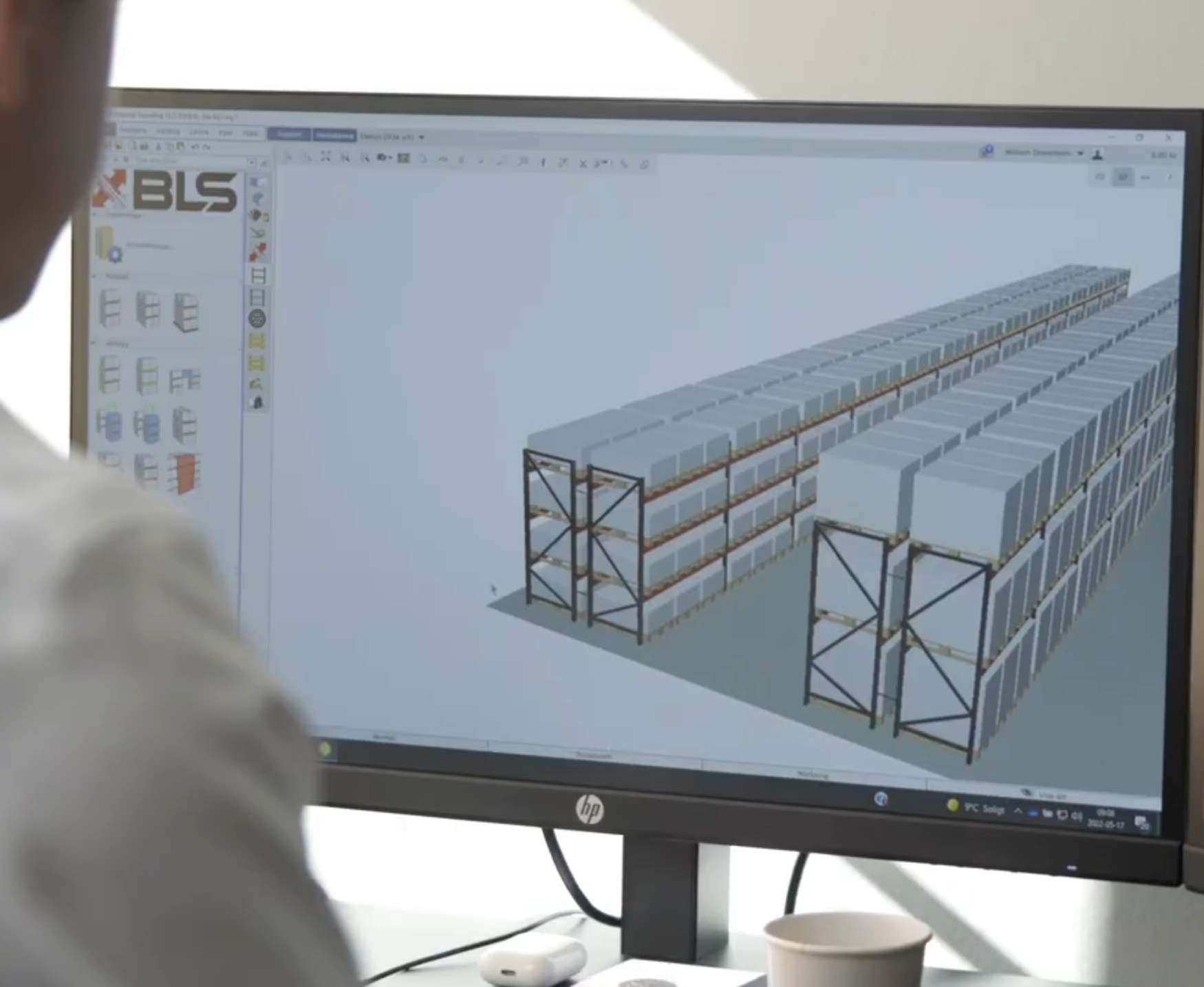 BLS — Brännehylte Lagersystem installation